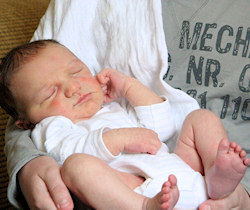 Picture of a newborn baby