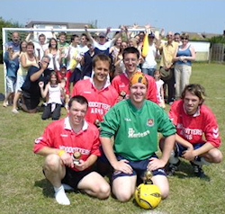LRBC five a side football team