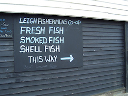 Leigh Old Town Cocklesheds