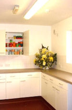 Small snack kitchen upstairs